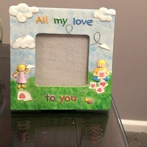 All My Love mini ceramic frame